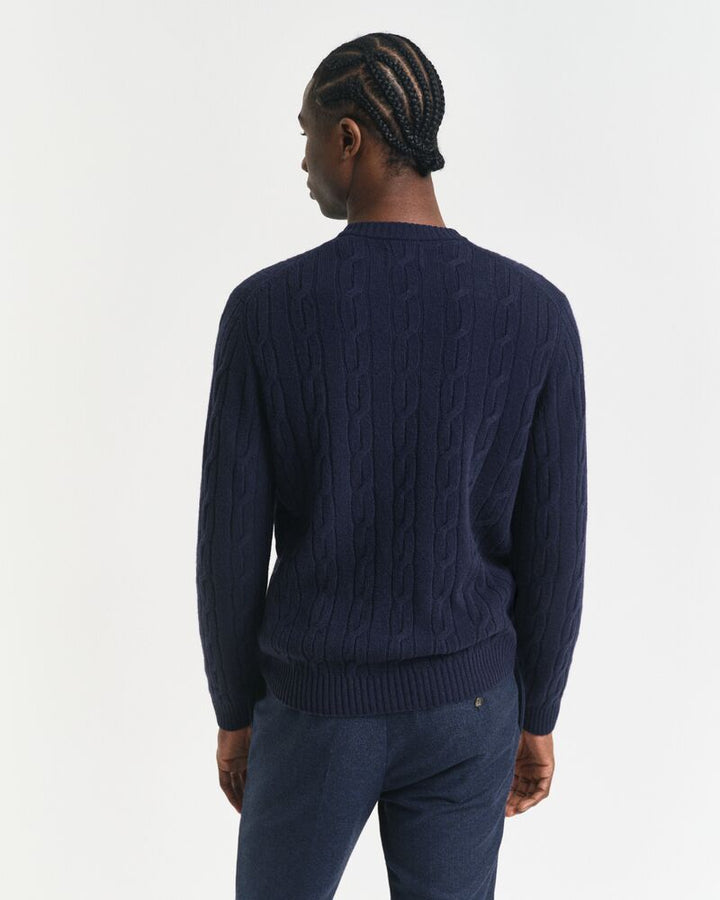 GANT Lambswool Cable C-Neck/Pulover 8050213