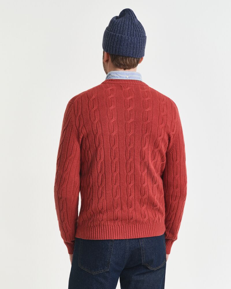 GANT Lambswool Cable C-Neck/Pulover 8050213