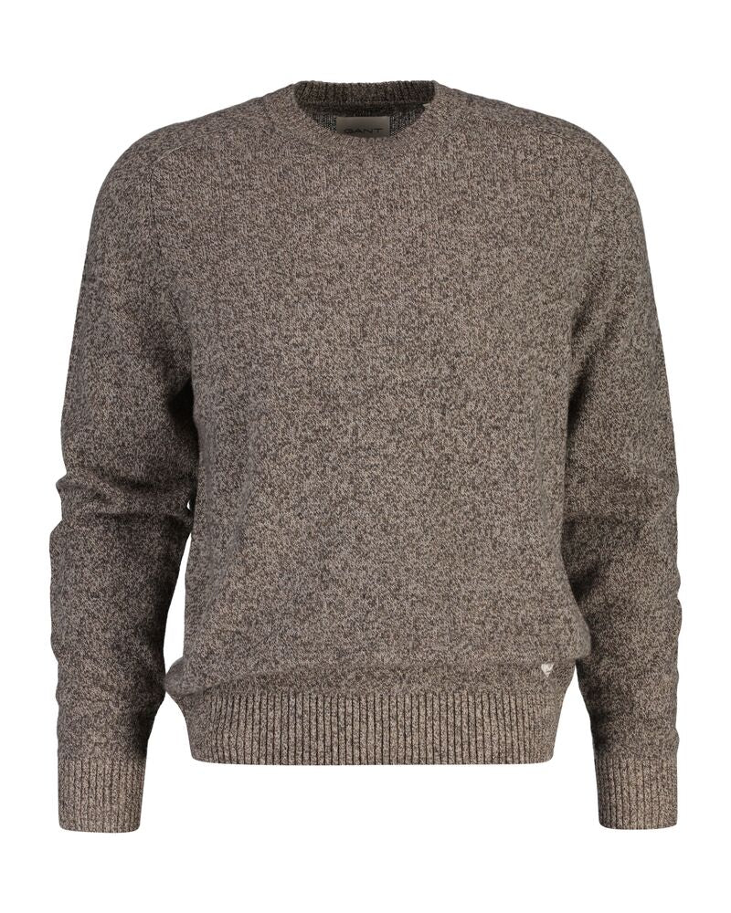 GANT Wool Blend Mouline C-Neck/Pulover 8050257