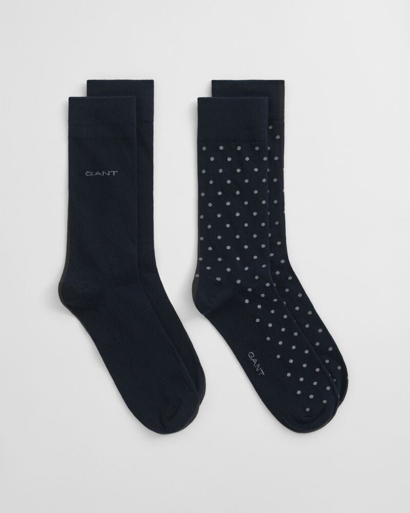 GANT Dot And Solid Socks 2-Pack/2-Pack Čarape 9960260