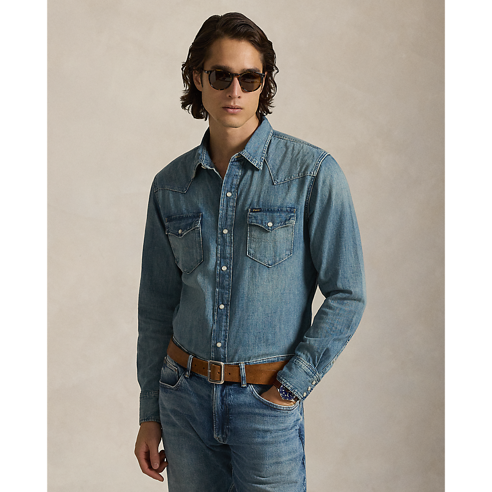 PRLSlub Denim Western Shirt/Košulja 710703936001