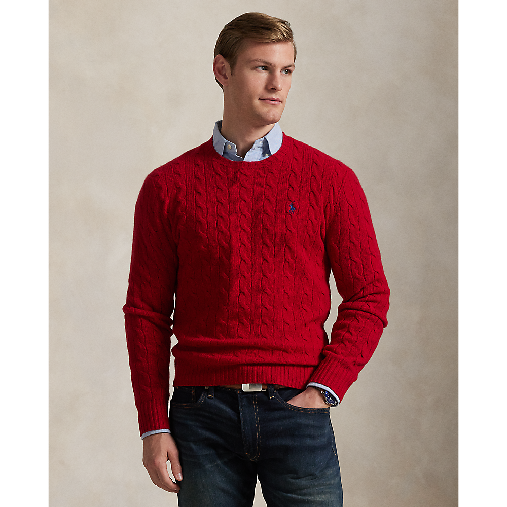 PRLCable-Knit Wool-Cashmere Jumper/Pulover 710876762006