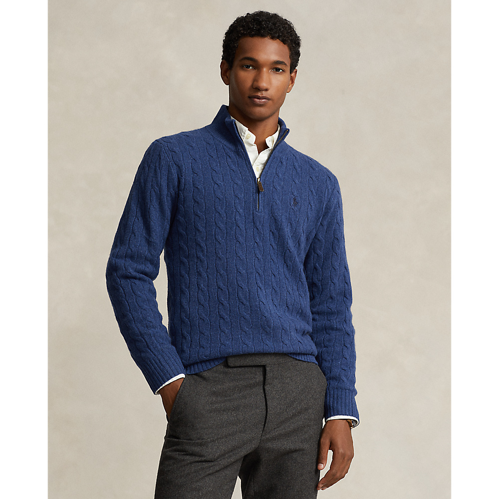 PRL Cable-Knit Wool-Cashmere Jumper/Pulover 710876766010