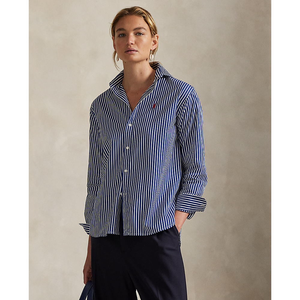 PRL Relaxed Fit Striped Cotton Shirt/Košulja 211910743032