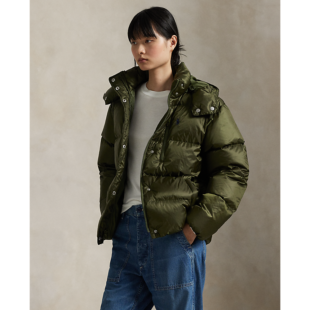 PRL Water-Repellent Quilted Down Jacket/Jakna 211932183003