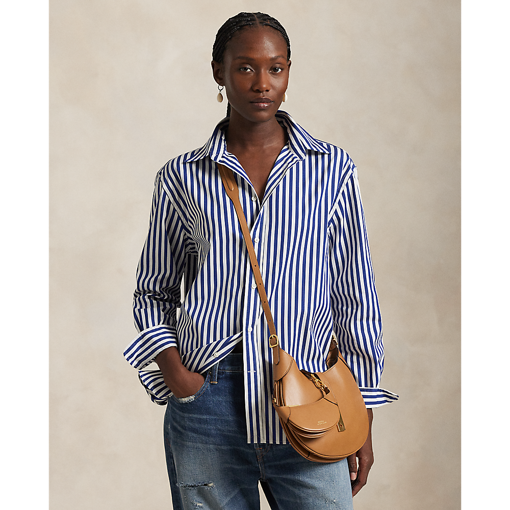 PRL Oversize Fit Striped Cotton Shirt/Košulja 211968218001