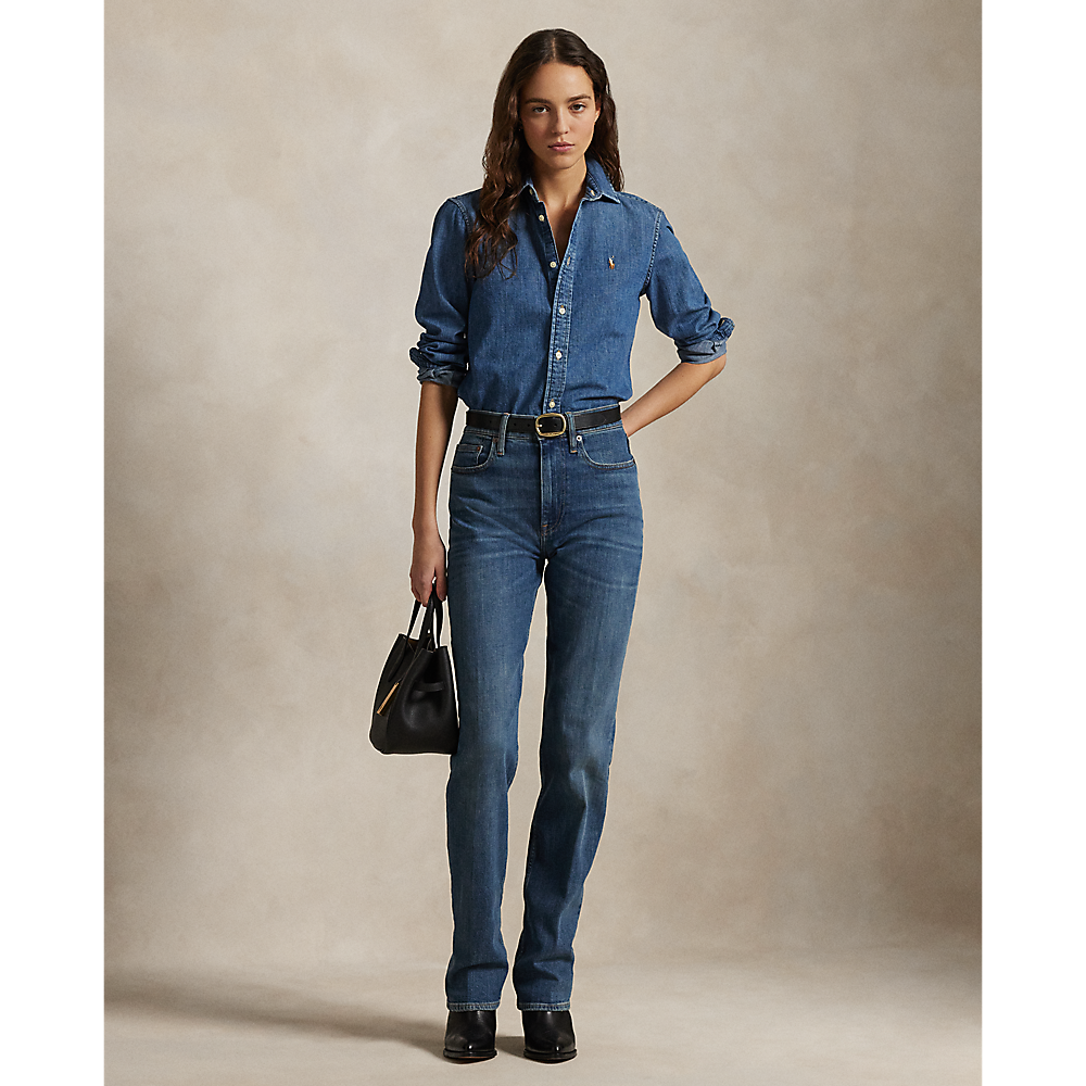 PRL High-Rise Straight Jean/Traperice 211969392001
