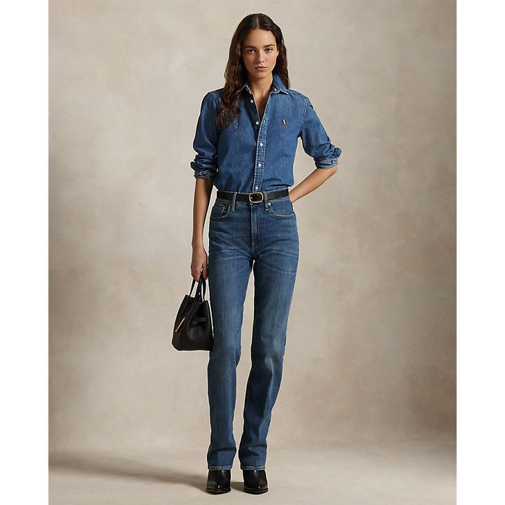 PRL High-Rise Straight Jean/Traperice 211969392001