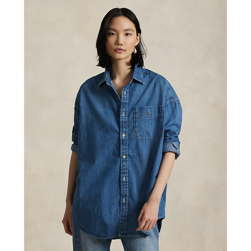 PRL Oversize Denim Shirt/ Košulja 211969398001