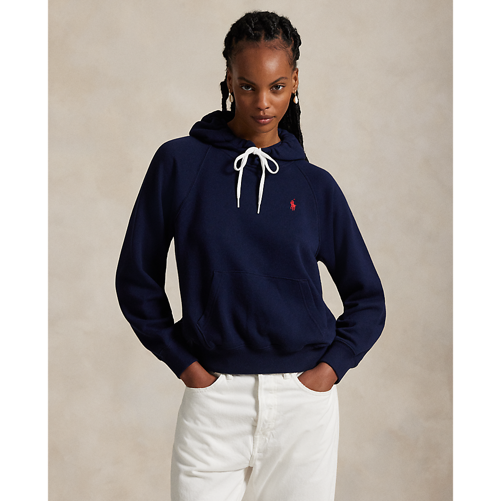 PRL Shrunken Fit Lightweight Fleece Hoodie/Duks 211971691003