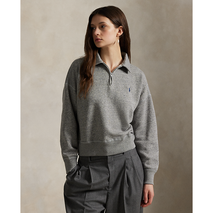 PRL Fleece Quarter-Zip /Pulover 211971701004