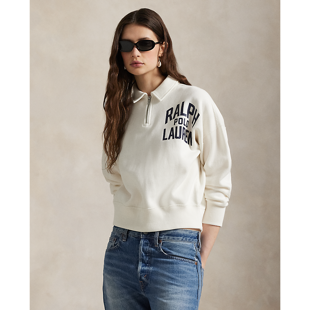 PRL Logo Fleece Quarter-Zip /Pulover 211971753002