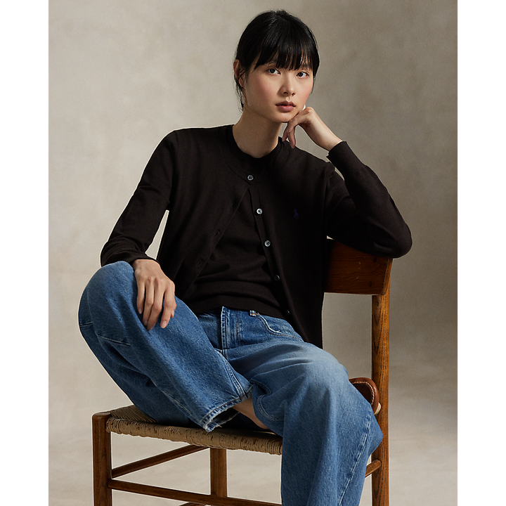 PRL Cotton Crewneck Cardigan/Pulover 211971871013