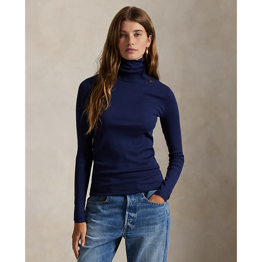 PRL Stretch-Blend Roll Neck/Pulover 211976982003
