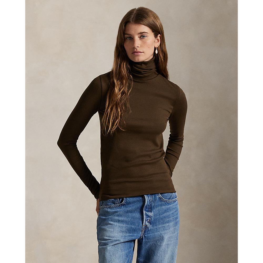 PRL Stretch-Blend Roll Neck/Pulover 211976982005