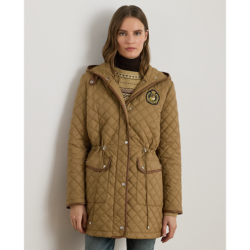 LRL Crest-Patch Diamond-Quilted Anorak/Jakna 297979534002