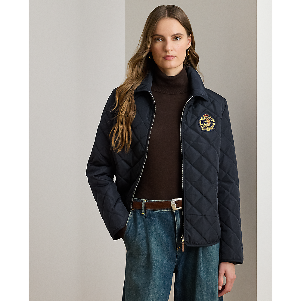 LRL Crest-Patch Diamond-Quilted Jacket/Jakna 297979539004