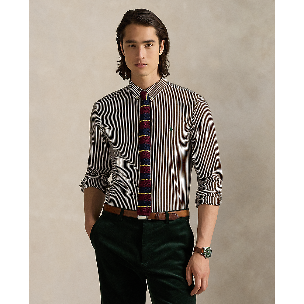 PRLSlim Fit Striped Stretch Poplin Shirt/Košulja 710929344026