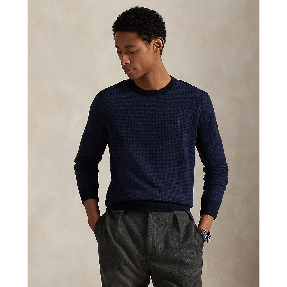 PRL Houndstooth Washable Wool Jumper/Pulover 710949280002