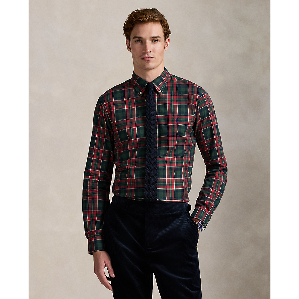 PRL Custom Fit Plaid Twill Shirt/Košulja 710953644008