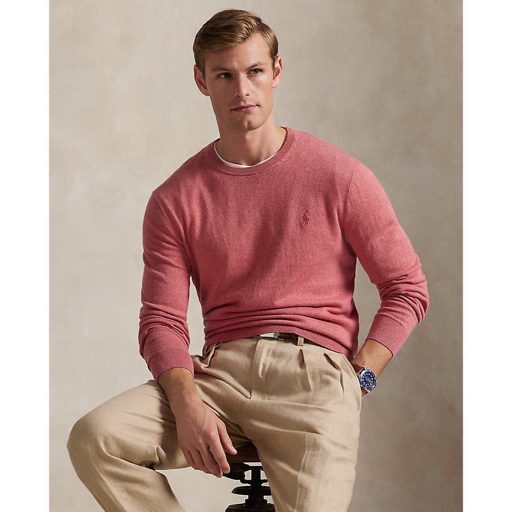 PRL Cotton-Cashmere Crewneck Jumper/Pulover 710973589002