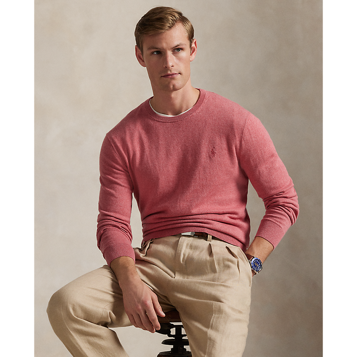 PRL Cotton-Cashmere Crewneck Jumper/Pulover 710973589002
