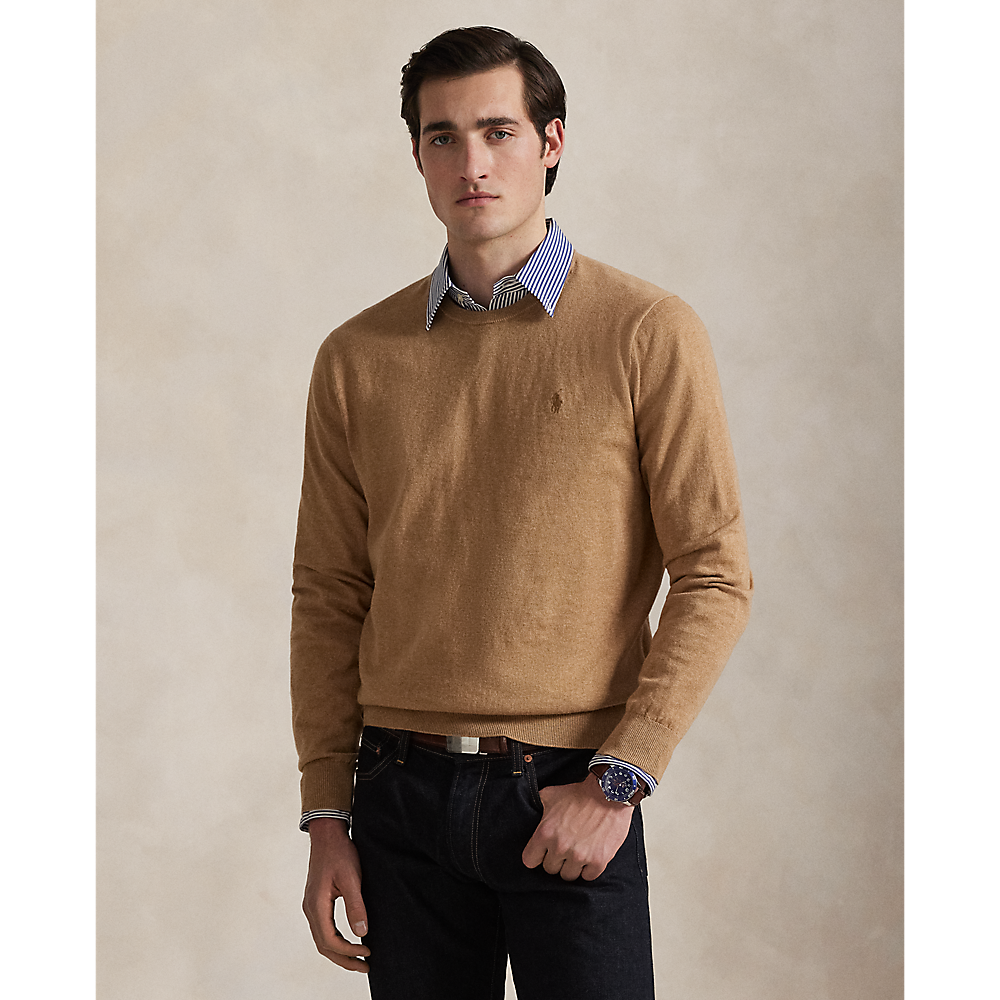 PRL Cotton-Cashmere Crewneck Jumper/Pulover 710973589003