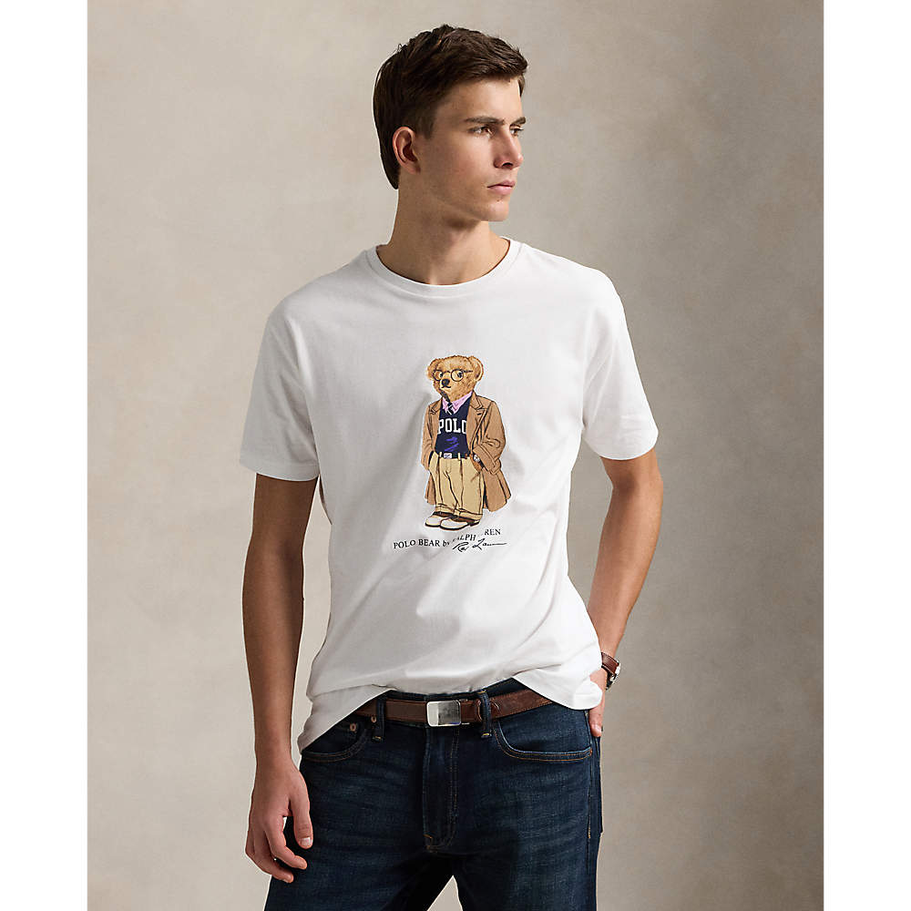 PRL Custom Slim Fit Polo Bear Jersey T-Shirt/Majica 710974584001