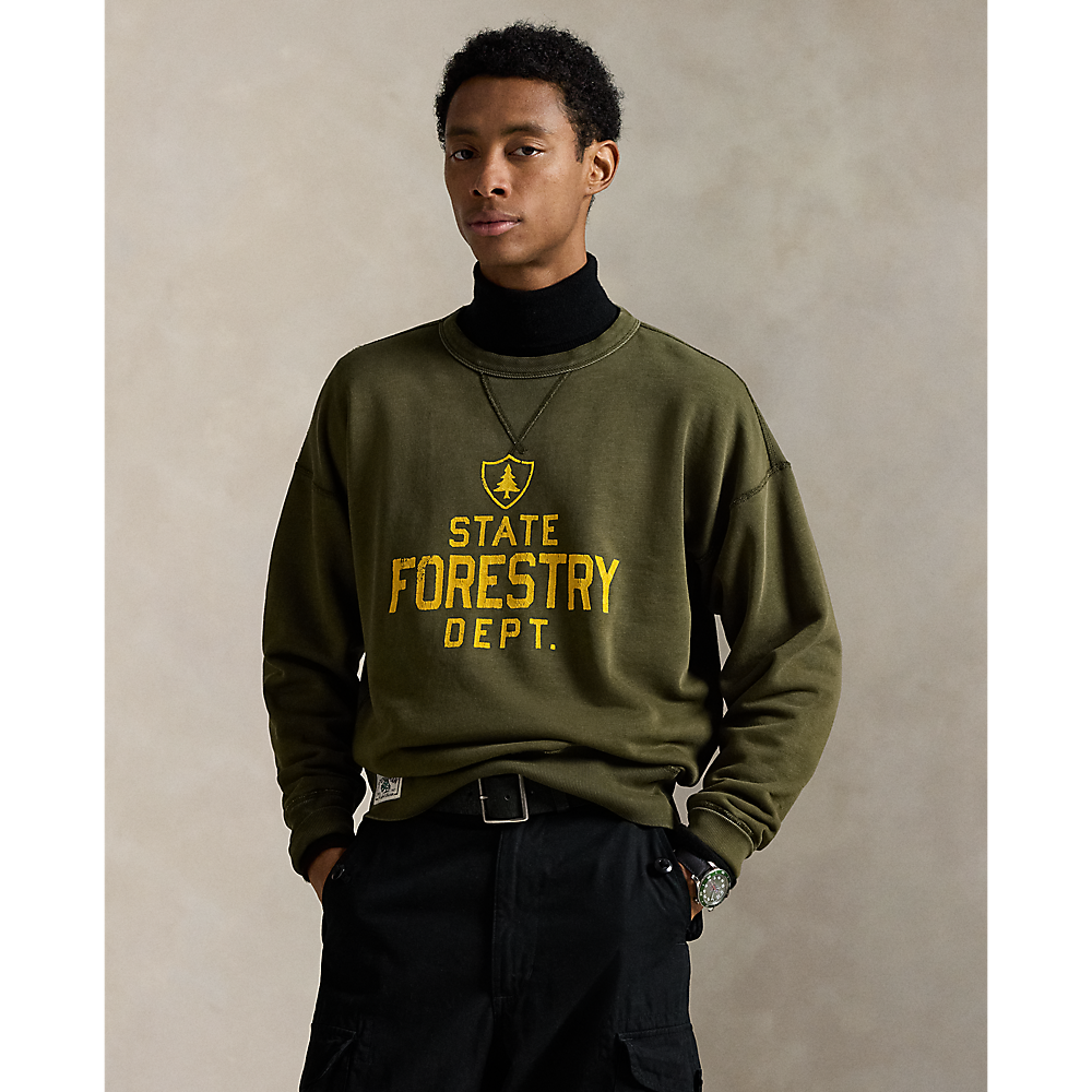 PRL Vintage Fit Fleece Graphic Sweatshirt/Duks 710981738001