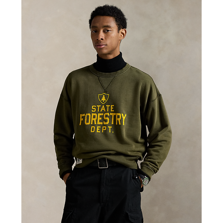 PRL Vintage Fit Fleece Graphic Sweatshirt/Duks 710981738001