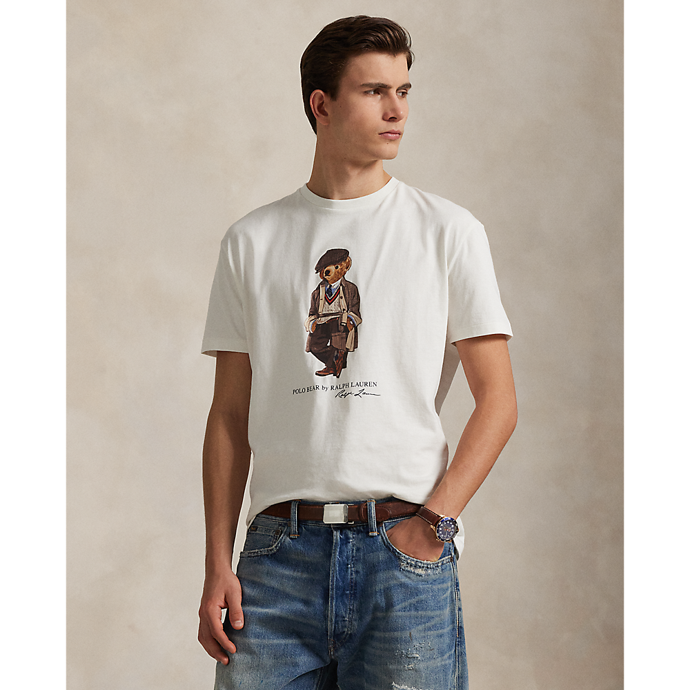 PRLCustom Slim Fit Polo Bear Jersey T-Shirt/Majica 710P00085001