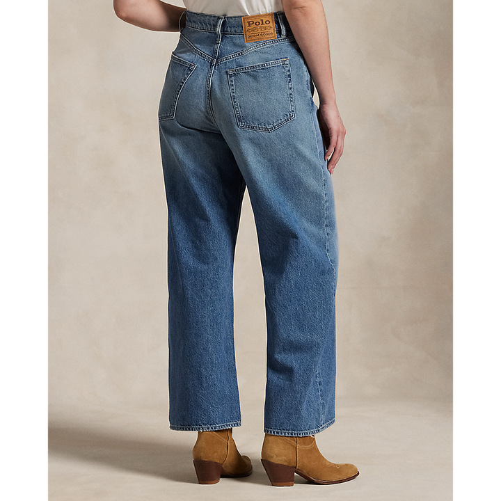 PRL High-Rise Wide-Leg Crop Jean/Traperice 211969377001