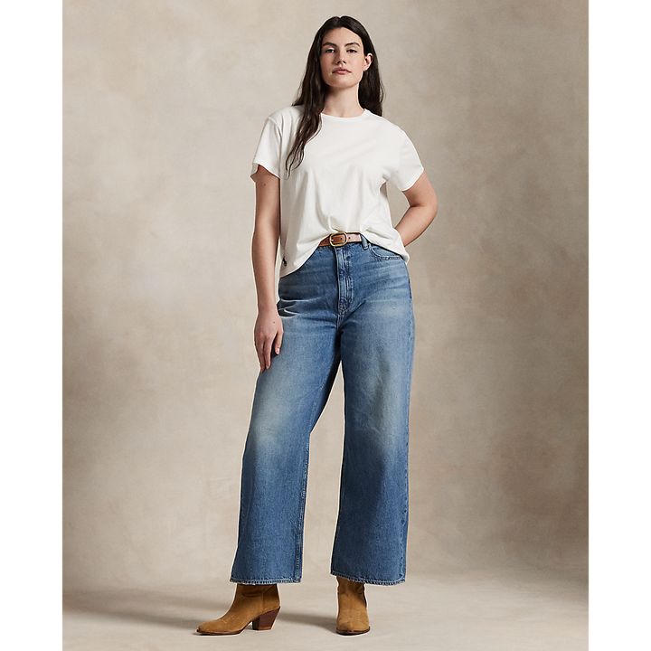 PRL High-Rise Wide-Leg Crop Jean/Traperice 211969377001