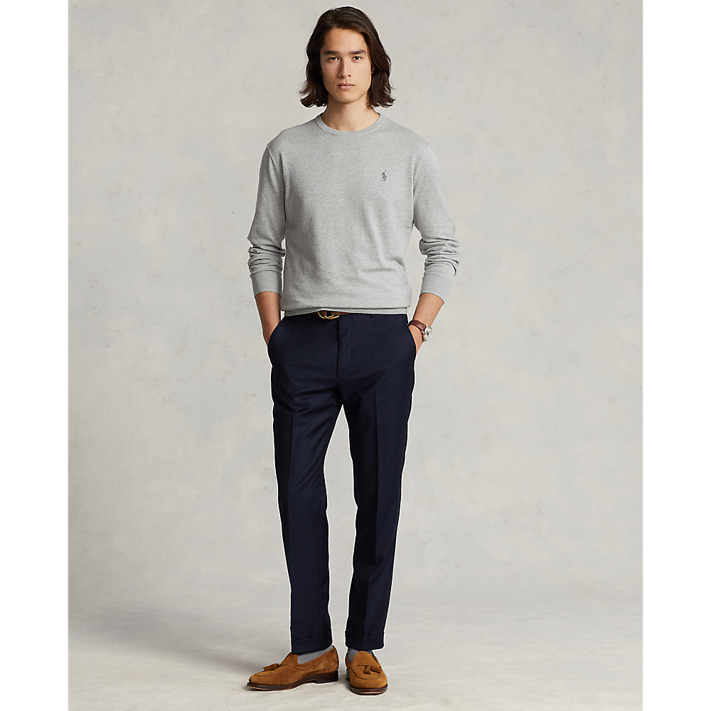 PRL Slim Fit Cotton Sweater/Pulover 710684957003