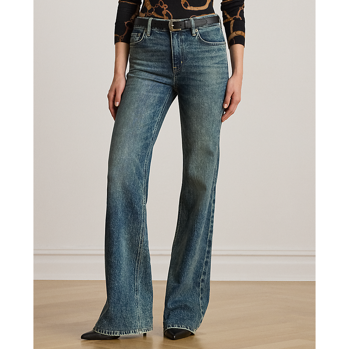 LRL High-Rise Flare Jean/Traperice 200971258001