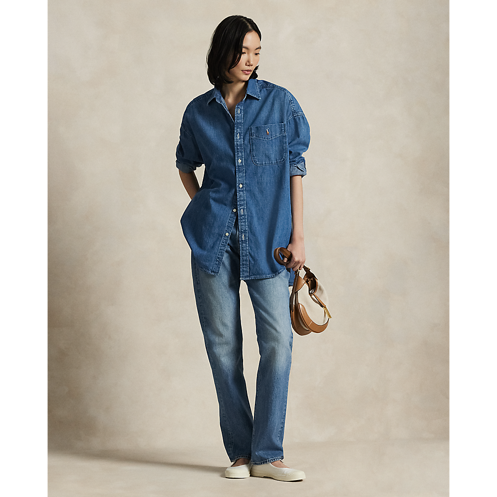 PRL Oversize Denim Shirt/ Košulja 211969398001