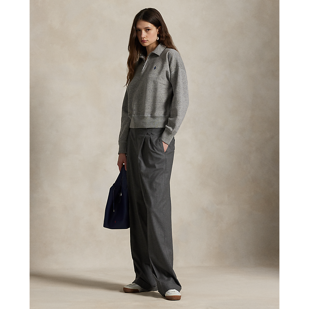 PRL Fleece Quarter-Zip /Pulover 211971701004