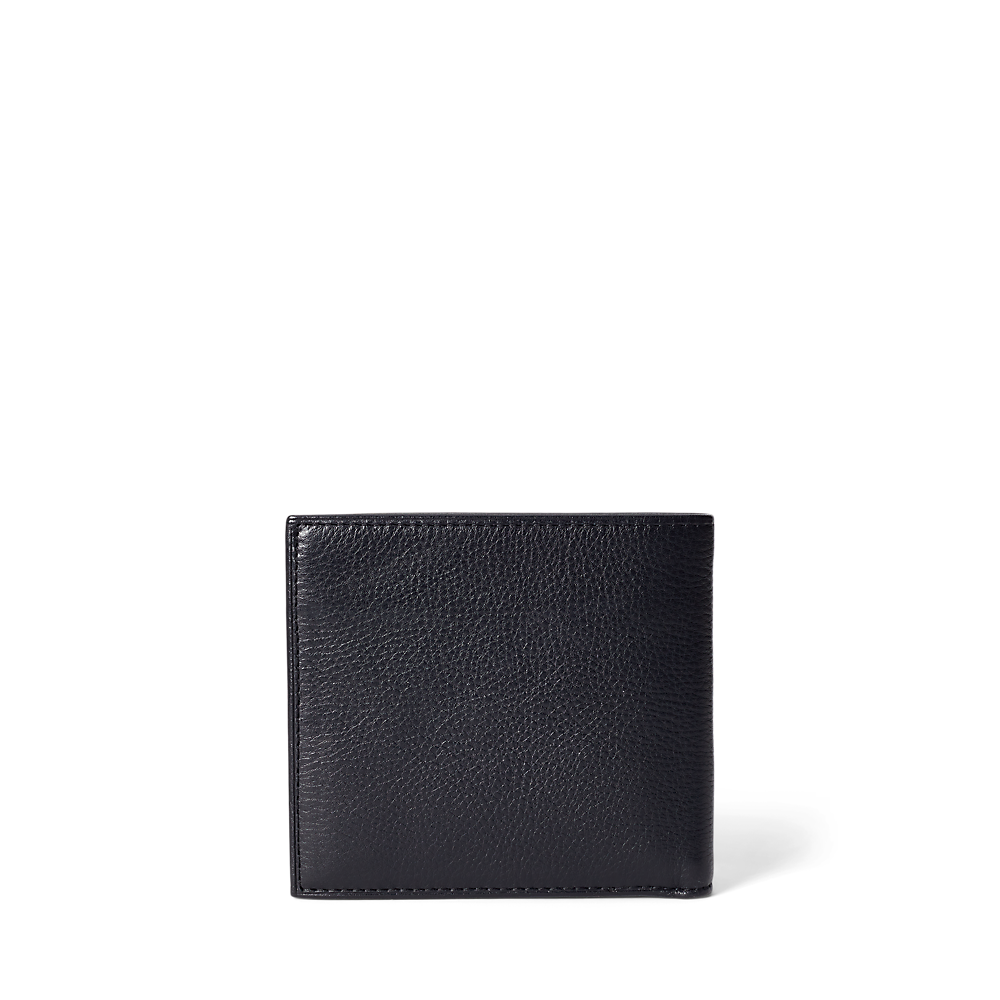 PRL Pebbled Leather Billfold Coin Wallet/Novčanik 405914235002