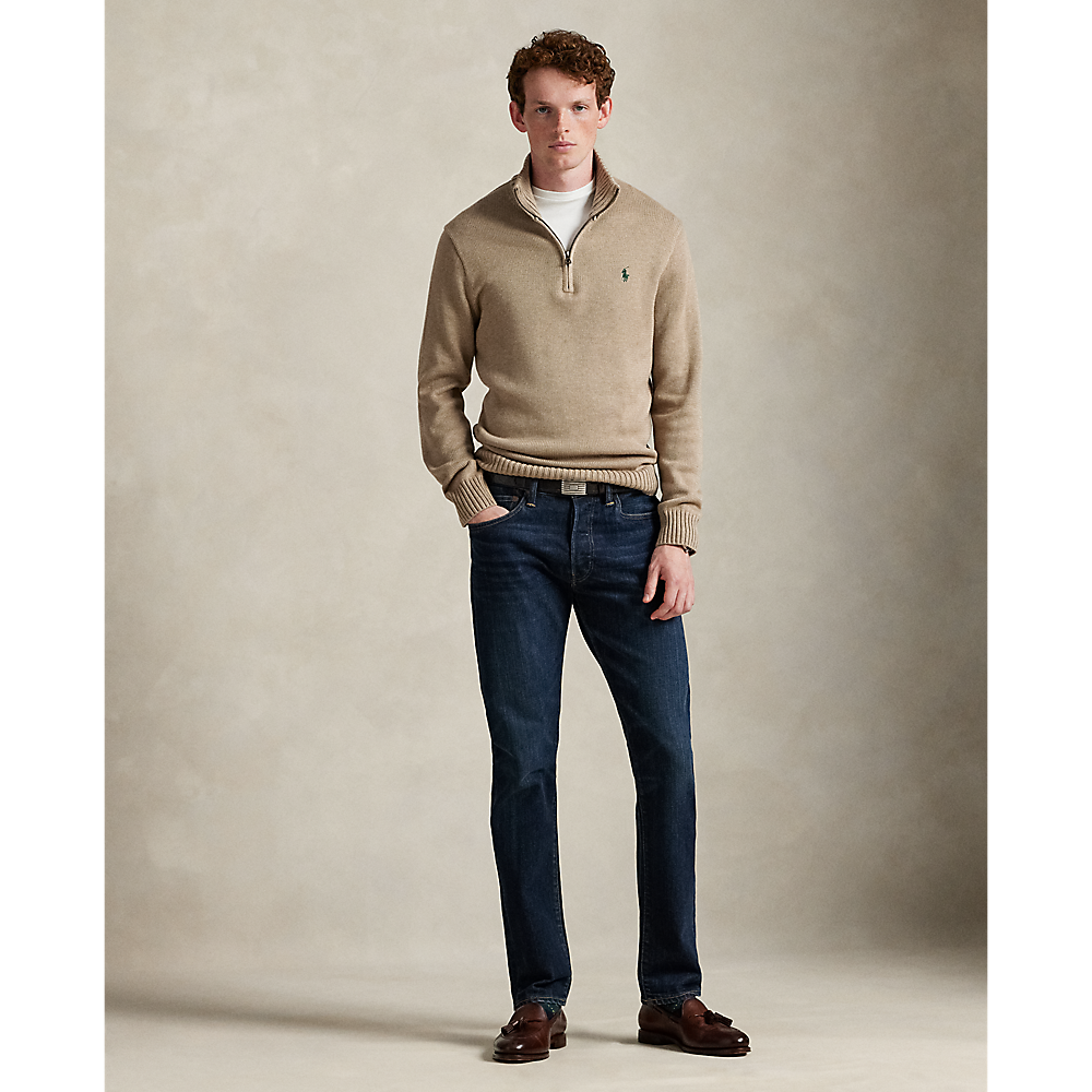 PRLCotton Quarter-Zip Jumper/Pulover 710859939510
