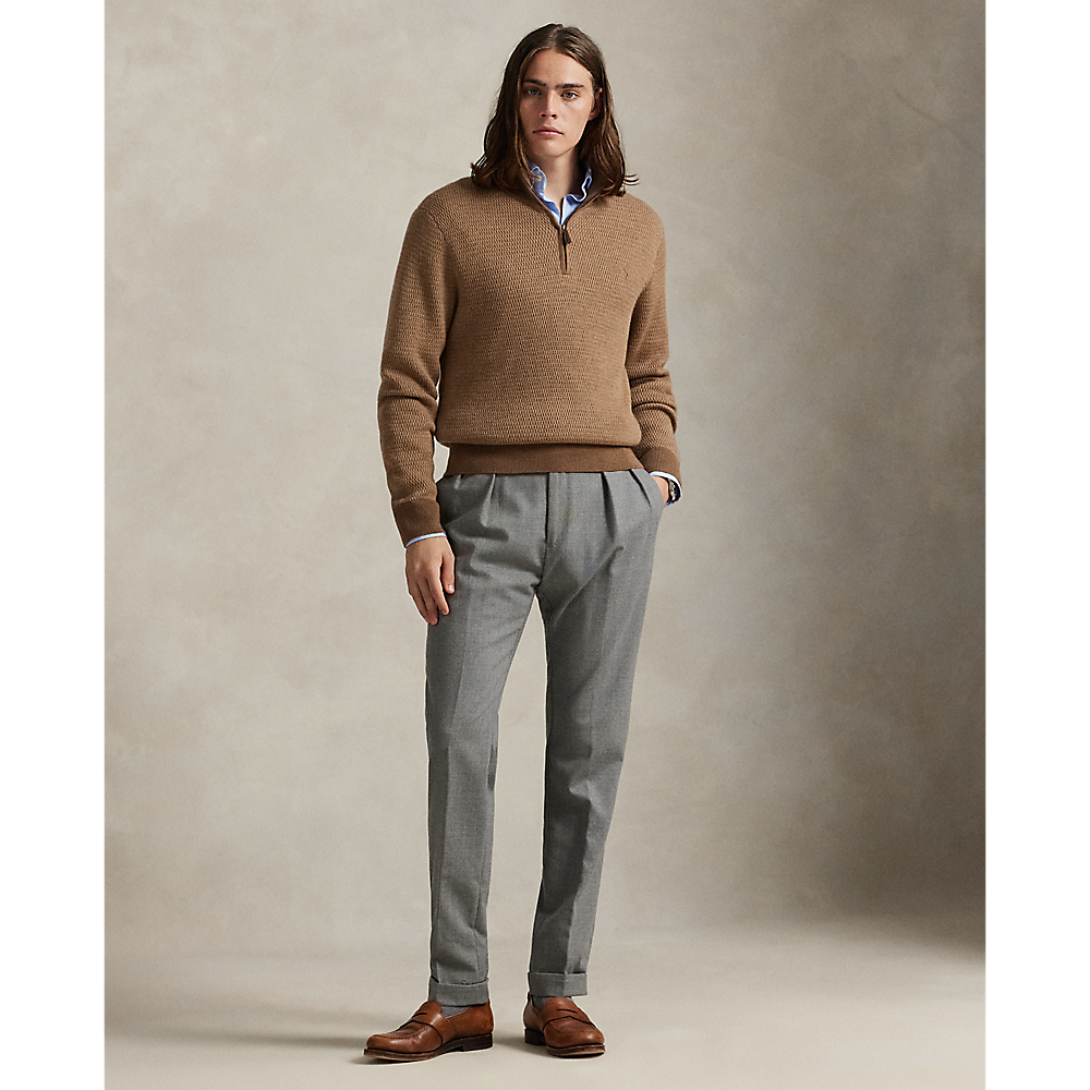 PRL Washable Wool Quarter-Zip Jumper/Pulover 710948865002