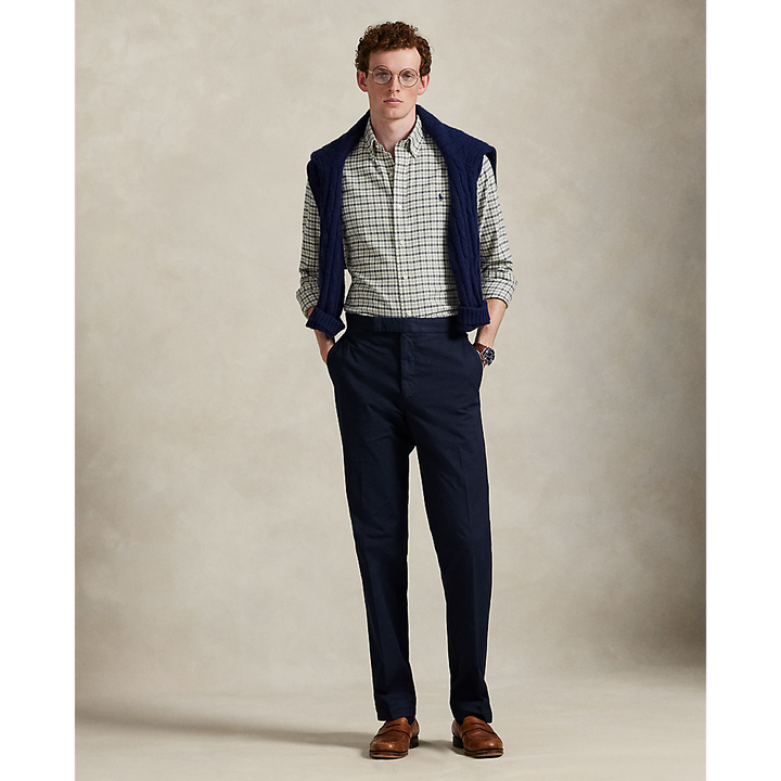 PRL Custom Fit Plaid Performance Twill Shirt/Košulja 710960607005