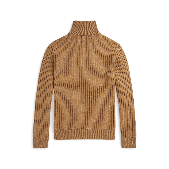 PRL  Rib-Knit Wool-Cotton Sweater/ Pulover 710974167002