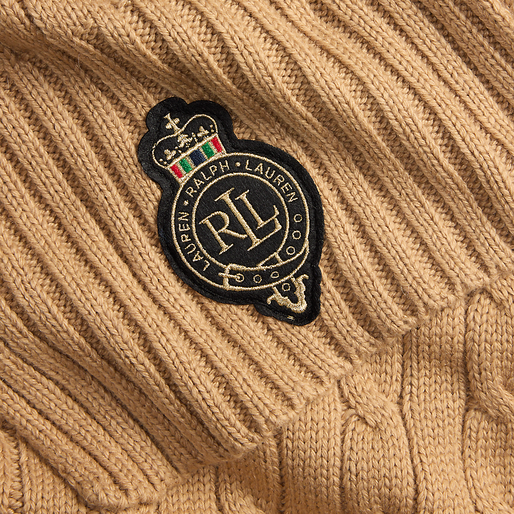LRL Cable Crest Scarf/Šal 454P04456002