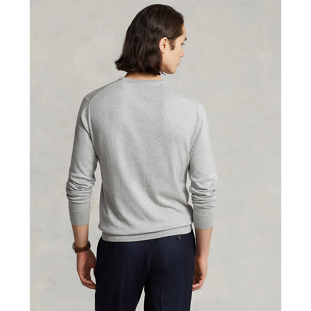 PRL Slim Fit Cotton Sweater/Pulover 710684957003