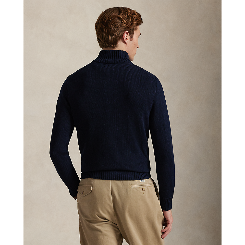 PRL Cotton Quarter-Zip Jumper/Pulover 710859939002