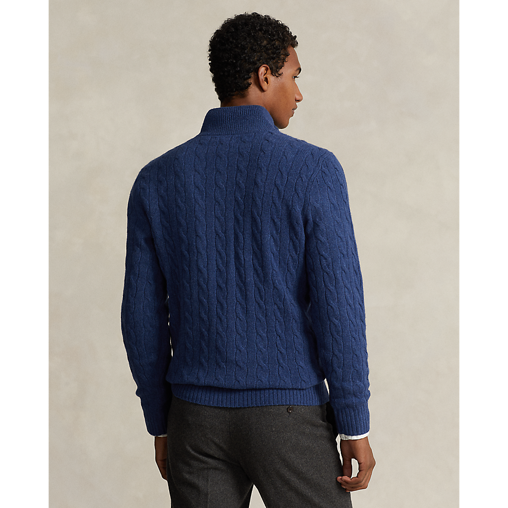 PRL Cable-Knit Wool-Cashmere Jumper/Pulover 710876766010