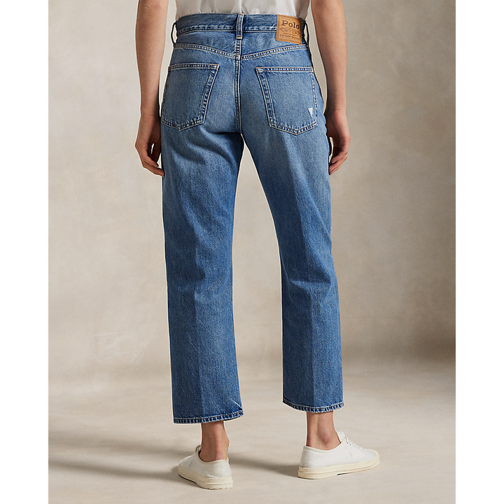 PRL High-Rise Relaxed Straight Crop Jean/ Traperice 211969411001