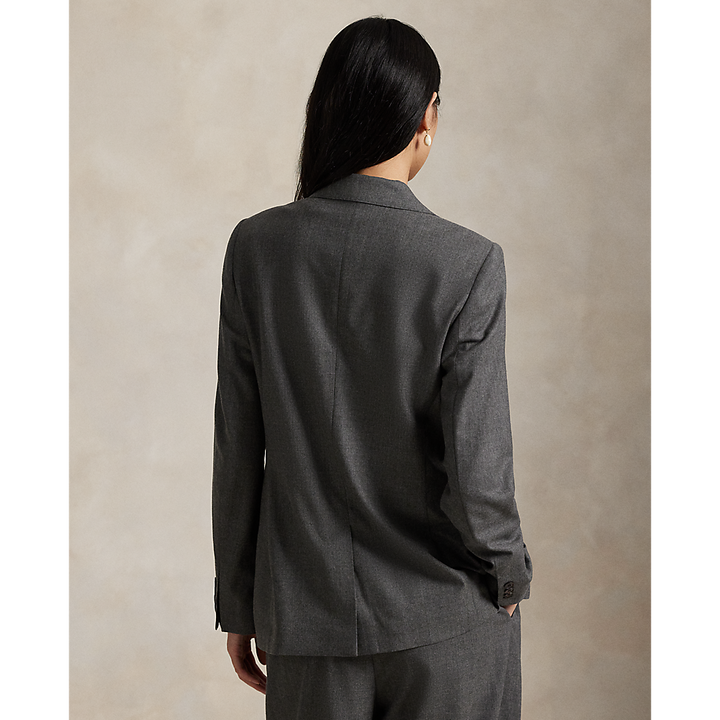 PRL Wool-Blend Flannel Blazer /Sako 211971389001
