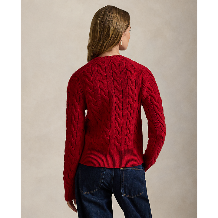 PRL Cable-Knit Wool-Cashmere Cardigan/Pulover 211972104013