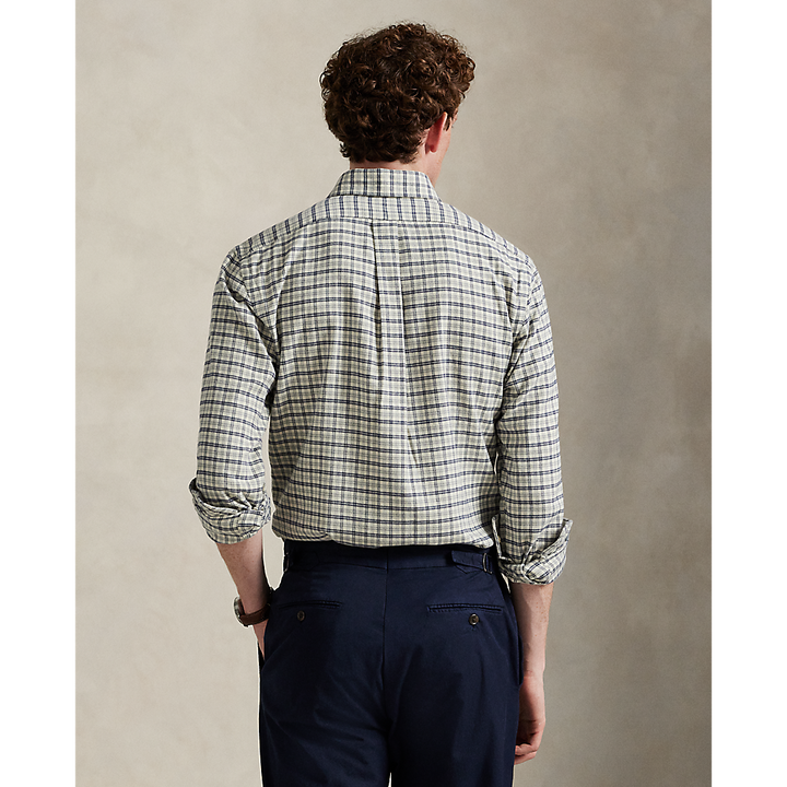 PRL Custom Fit Plaid Performance Twill Shirt/Košulja 710960607005